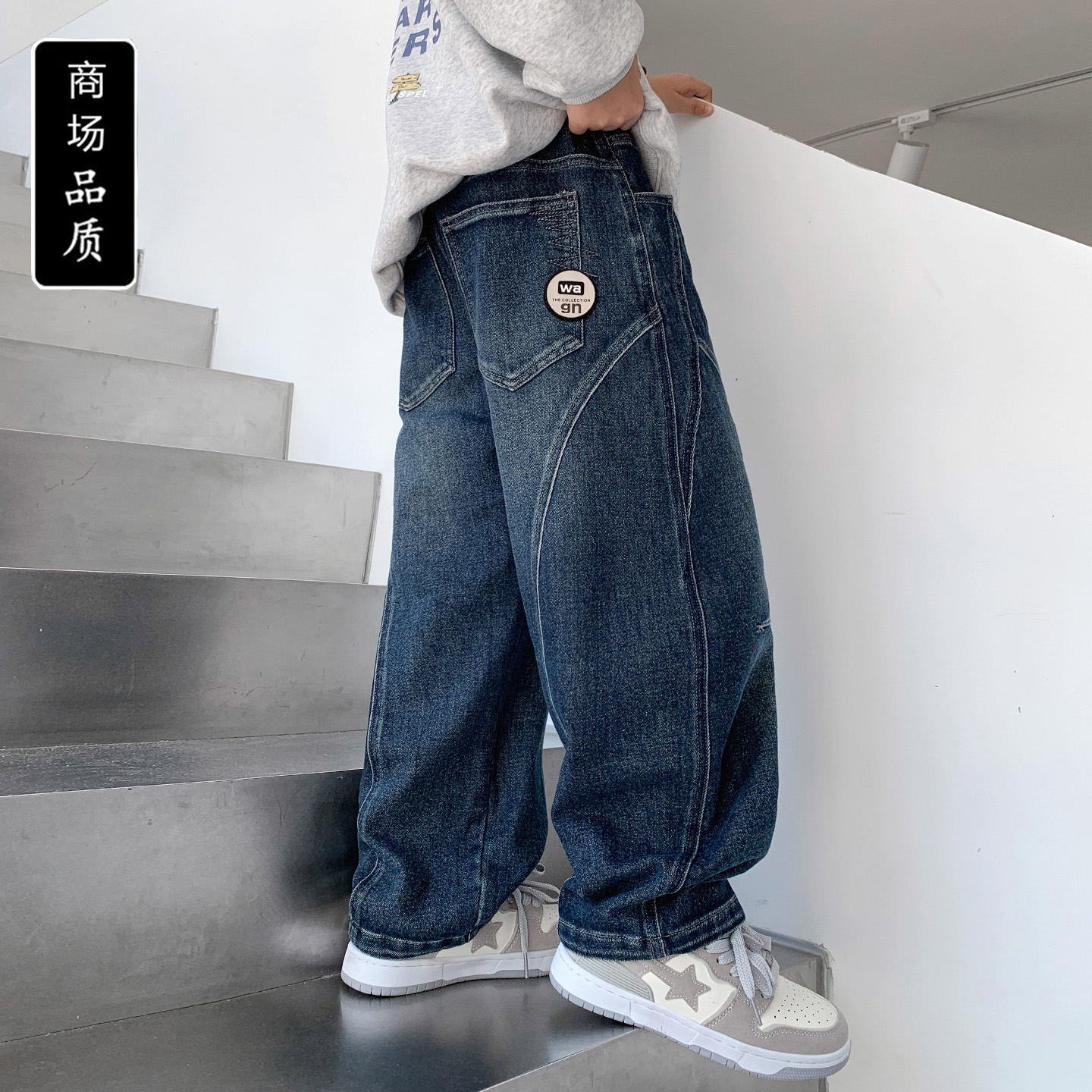 儿童装男童秋装裤子2025