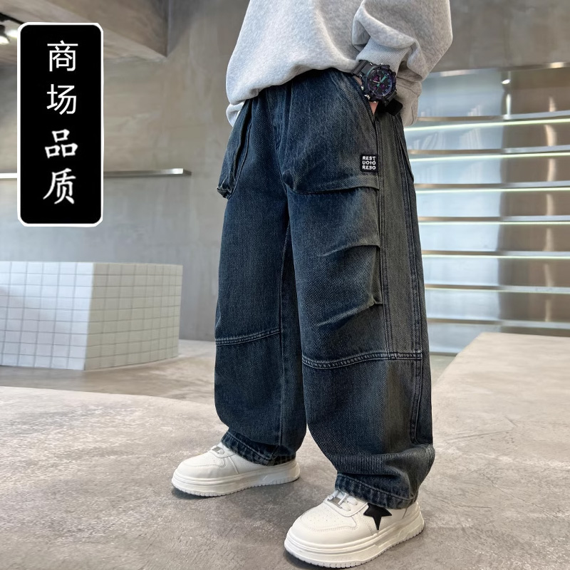 儿童装男童秋装裤子2025