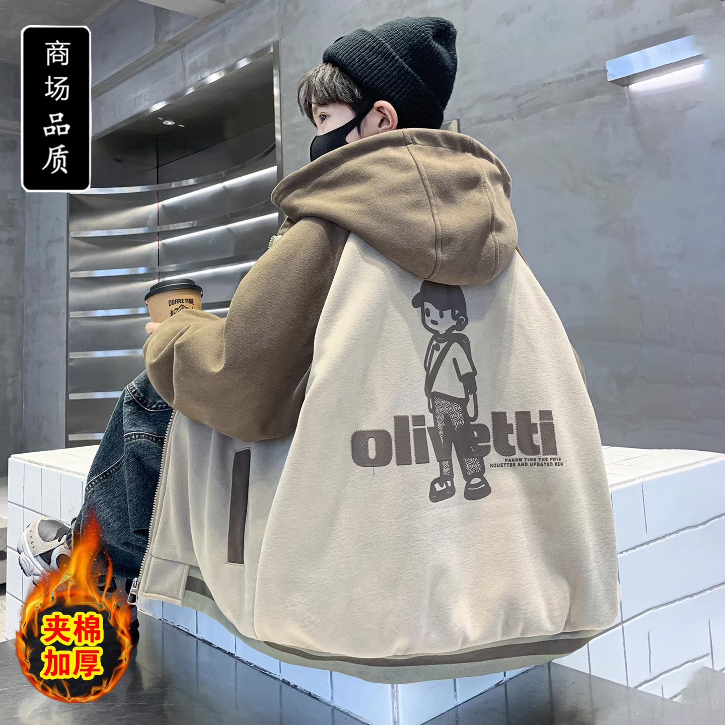 儿童装男童冬装外套2025