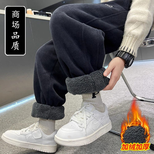 儿童装男童裤子秋冬款2025