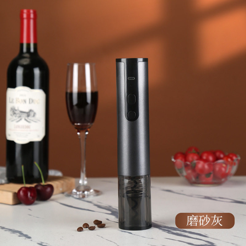 电动开瓶器 红酒塞开瓶器充电款开酒器家用葡萄酒起子 红酒启瓶器