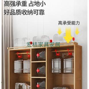 1415竹耐木衣柜柜实木帘卧室组装 出租房挂结实用子经济型衣橱简易