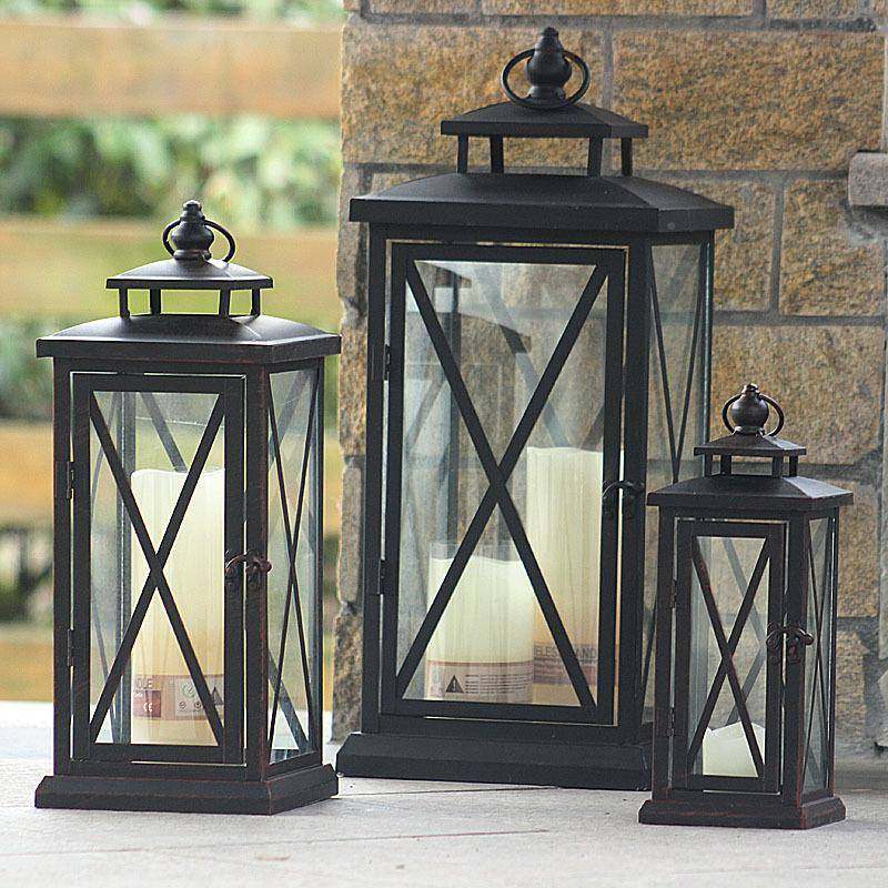 欧式中TMT式铁庭艺玻璃手灯复古烛台户外院落地风灯马提灯婚蜡庆,金属材料及制品,其他金属制品,淘宝优惠券,粉丝福利购,淘宝优惠卷