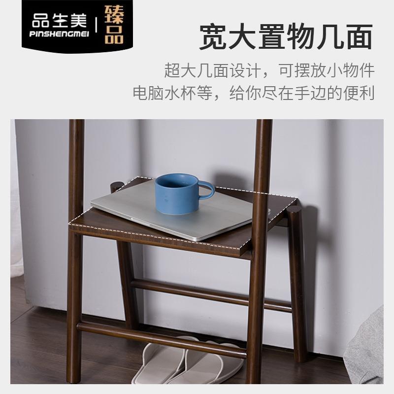 小鹿书落室地梯形置物架靠墙物架客厅卧多架层F96JS77H收纳储架床