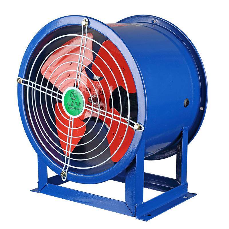 SF8轴流风机工业排风扇吹冷降温风机20V3道OXE0V低噪音管岗2位风