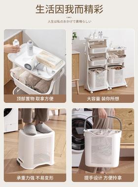洗脏衣篓家用放脏衣服收AL101649纳筐架脏衣置篮卫生间物收纳浴室