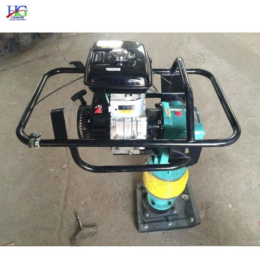 手持式汽油冲夯击击实ZXB小型建筑施工用打夯混凝土地面自动夯机