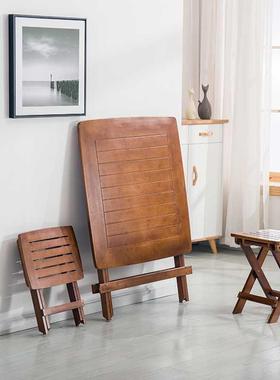 家用正形桌简易便携AL101074饭桌小方桌餐外宿舍户桌方子吃饭折叠