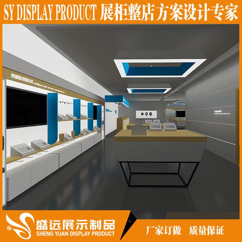 烤漆家电柜多层物多功中岛台机器人展示台流储水能饰品展BRU架台