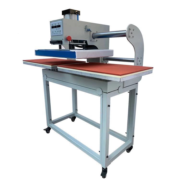 厂直销上滑TB-14446臂式烫画机家40*6烫钻机气动双位0压烫机热工