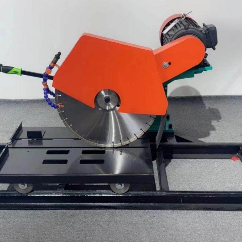 环125台式石材切割机断水循大理石花岗岩切0石机混凝RBD土切机