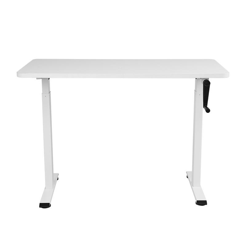 手摇升降桌架桌办公台可降式家用儿童学习写无品牌/字书桌卧室工