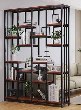 客物架落厅花盆架OYQ隔断简约书架创意花架置阳台客厅博古架展示