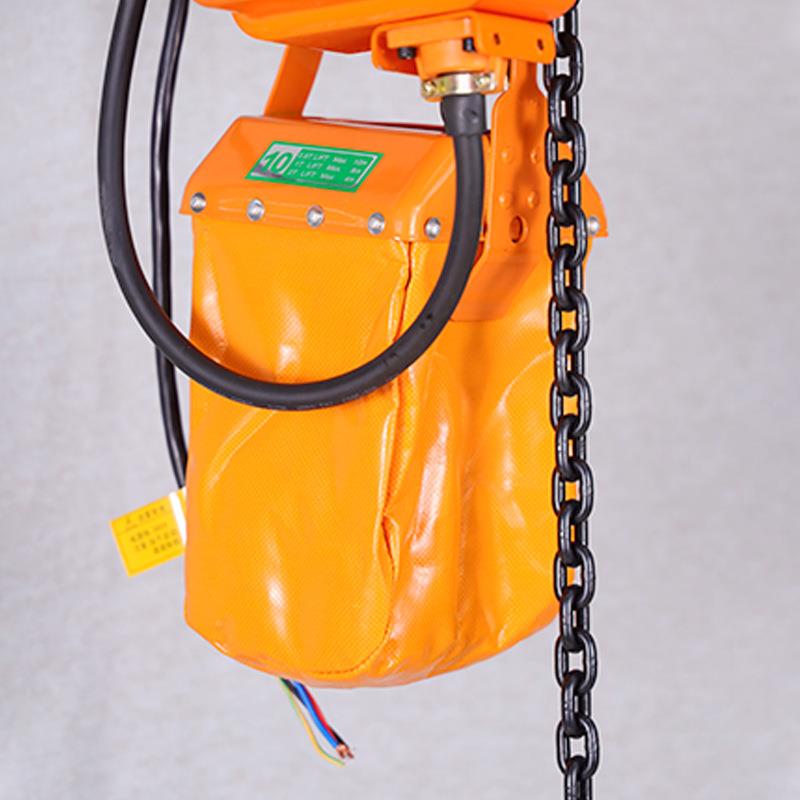 手动跑车运行式动葫芦电链电动葫芦手推式环行跑车运001电葫芦