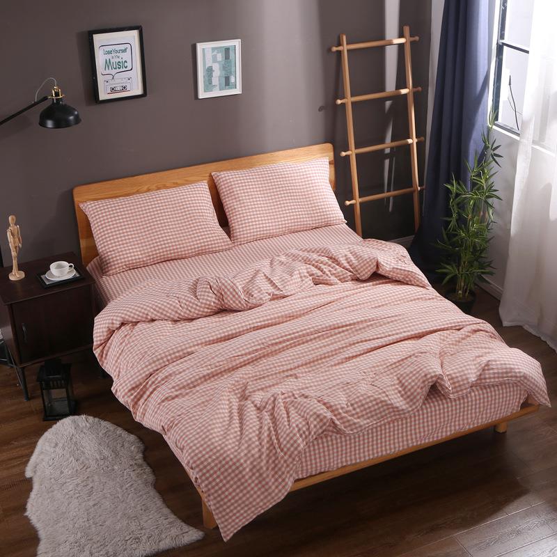 xytA类纯棉水洗棉被套XGE单件全罩人棉被学生单三件套单双春秋被2