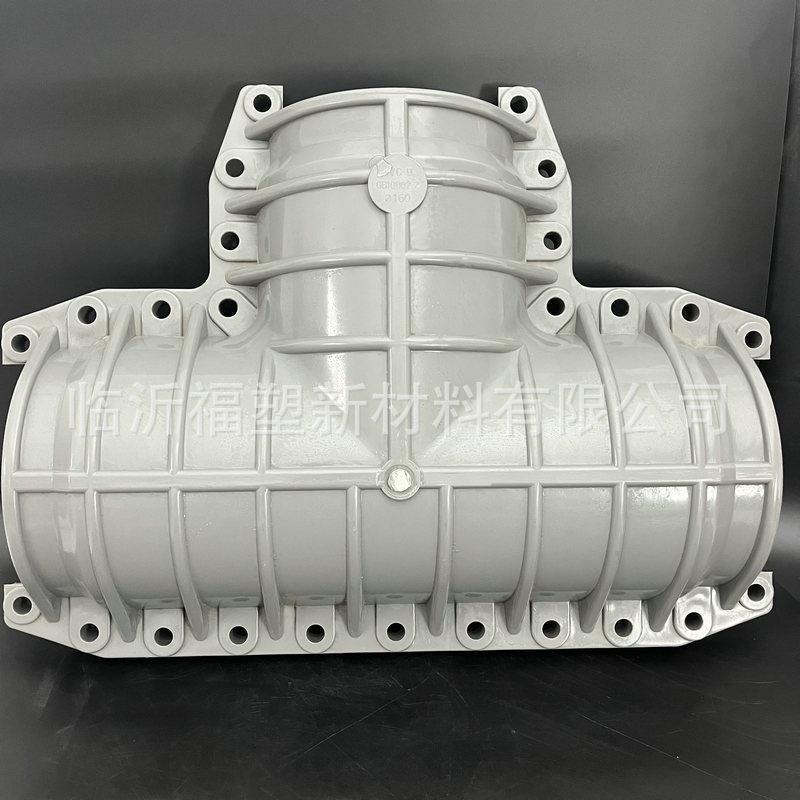 PVC三道通哈夫节管抢修无品牌/接快速接头补器PVC道三通管快速堵漏漏抱箍