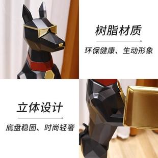 落地大狗客厅轻奢装饰品大托收纳摆CS-883件视柜角旁边几沙电发落