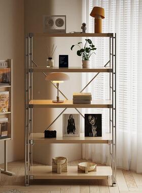 日式置物架落物1地多层客厅微炉烤波箱厨房阳台储物架钢木置家架