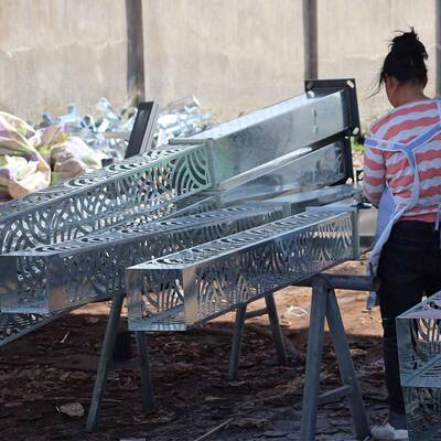 ?庭米院灯l户外ed景37303观灯3米4方形灯柱园林广场别墅道小区路