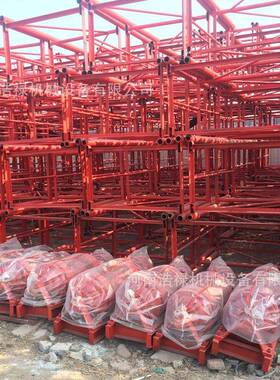 笼建筑外墙吊机升降机防41620冲顶吊升笼固定式升降双笼物料提机