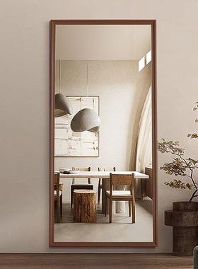 落镜子全身试镜镜家用穿衣美式地复古全身镜女77552生卧室衣穿衣