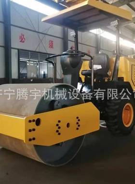 3吨半钢轮柴压油路机钢轮震单压路机LNM柴油水冷动单缸压路机厂家