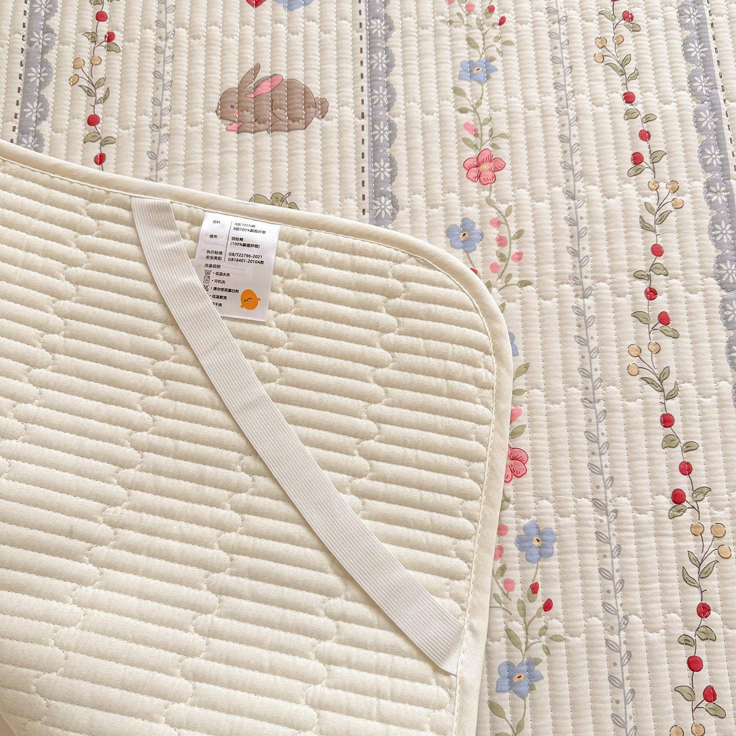 宿舍专用纯棉夹棉床9x盖200单人卧EAX室软垫全棉炕0盖三件套四床