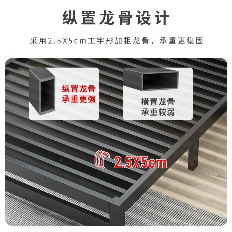 欧式铁铁艺米床双人床现代简约1.出租房床1.5儿童床单8人HE-07床