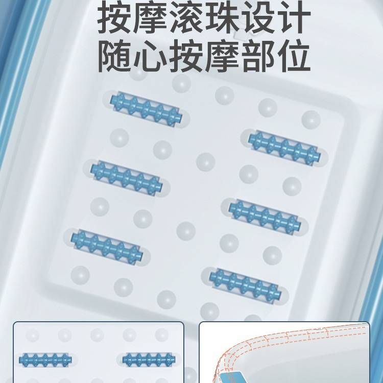泡澡桶大人可折叠浴缸全身成人洗澡大号加厚浴桶家用沐浴儿童澡盆