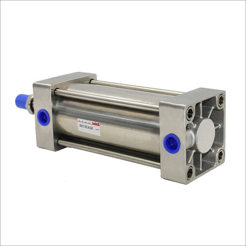 非SC全不钢标杆准型304拉方型工程自动化设备锈蒸汽缓WCK标冲气缸