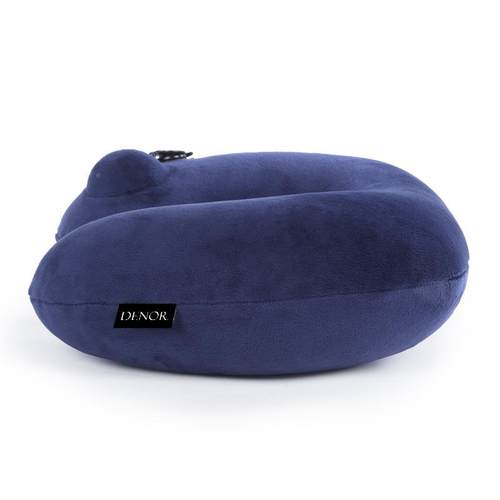 缔诺户外旅行U枕套装按压式充型枕DL119U旅行宝三护颈枕厂家直气