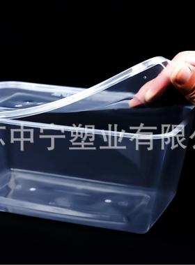5M00M750ML1000ML1L250L1500M1750ML2000MFUNL透明塑料PP方形餐盒