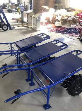 电便动推车手多动用途拉货运输轻IIZ手推平板车全自小型搬运老虎