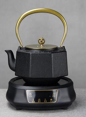 铁壶套茶1200ml和壶茶煮茶陶器家用罐室内烧水喝茶泡茶壶电炉围炉