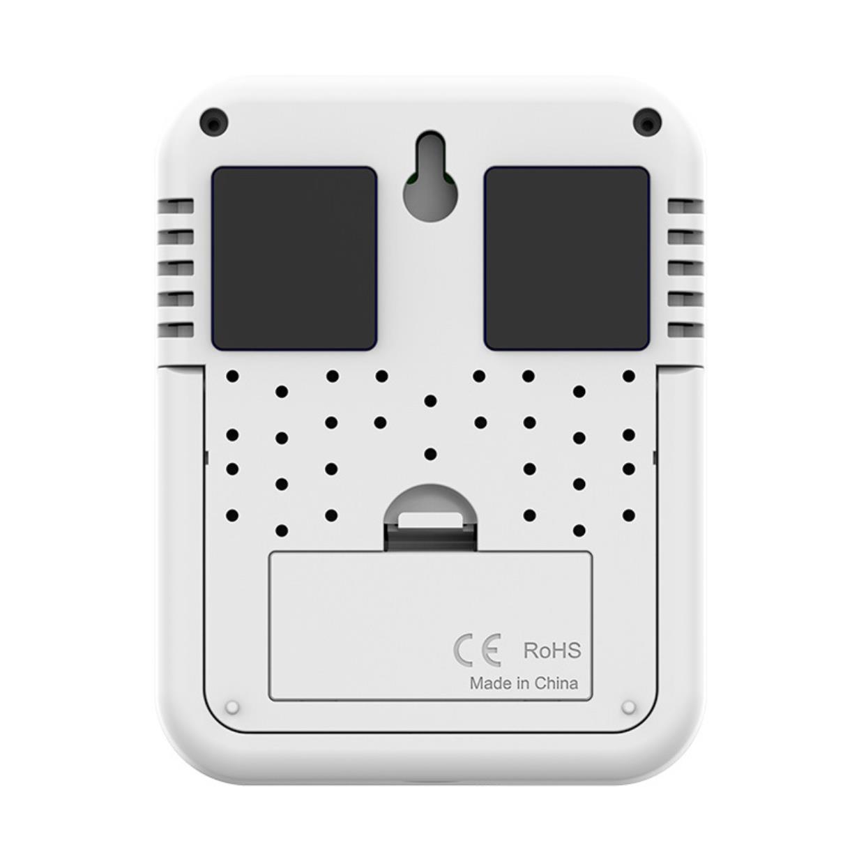 无线室内外背光MC46无线温湿度计触摸电子温度表色夜光温度仪带橙