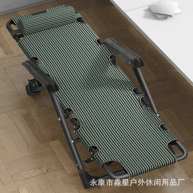 躺椅叠椅床单人办公室睡午休床懒人折MX-003靠背逍遥午椅
