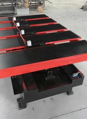 薄打孔【NDU机毛刷送料平台冲床百叶窗全自动送料机包板运费安装