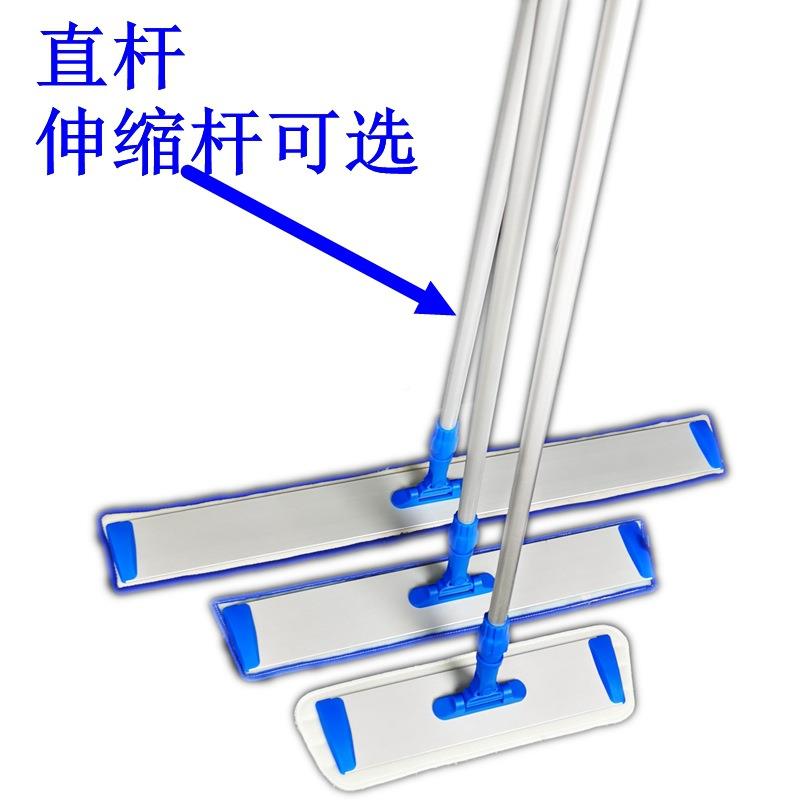 PDD16826懒人拖把纤维平板拖地把家瓷砖用木板地粘扣式拖铝板尘推