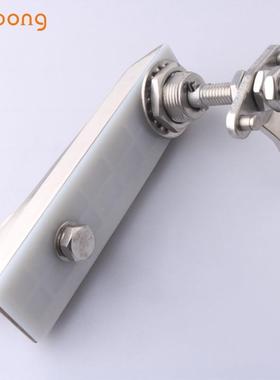 MS无品牌/860--2不锈关钢平面挂锁M8S38-11S工业设备箱柜门锁开柜门锁