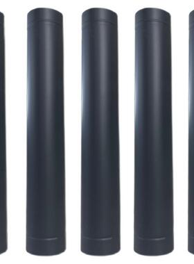 真客火铸铁燃木炉火炉囱烟管安装配件304不锈钢XME黑烟色其壁他厅