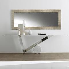 桌高端意大利telanaltaVALENTNO玄X关靠墙92068窄桌条案桌