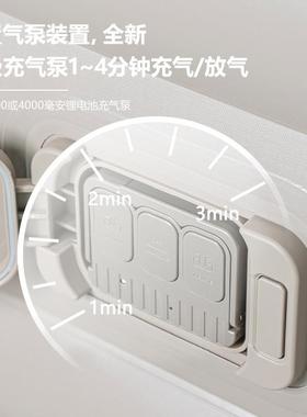 充ABW气床垫外露加营防潮气垫自动充气床加高厚便携可折户叠家用