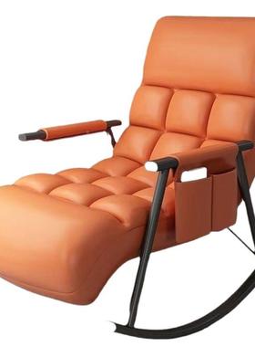 网红摇摇躺椅家用闲摇阳摇发椅宿舍懒人沙椅DPO台客厅折叠逍休遥