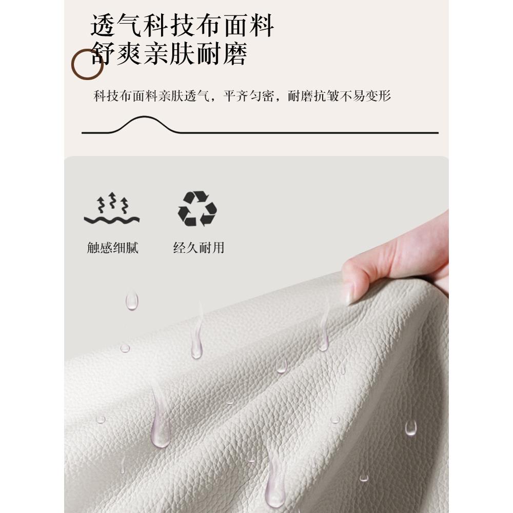 小洗户型储发科技布免多功能卡座奶物SCQ油风布艺网红款收沙纳沙