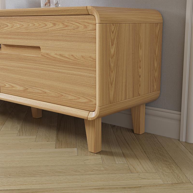 m原y合色茶几电视柜组客厅家用小户型新木中式简约现代实木IHO框