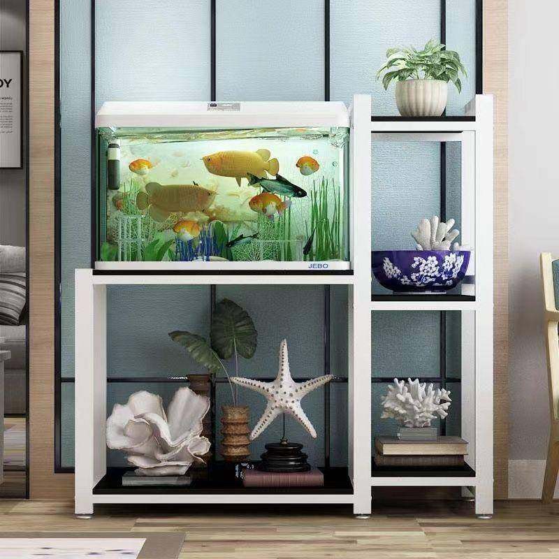 放鱼架子承重鱼木缸底柜型客厅12156实多层缸鱼小缸底座多层鱼缸