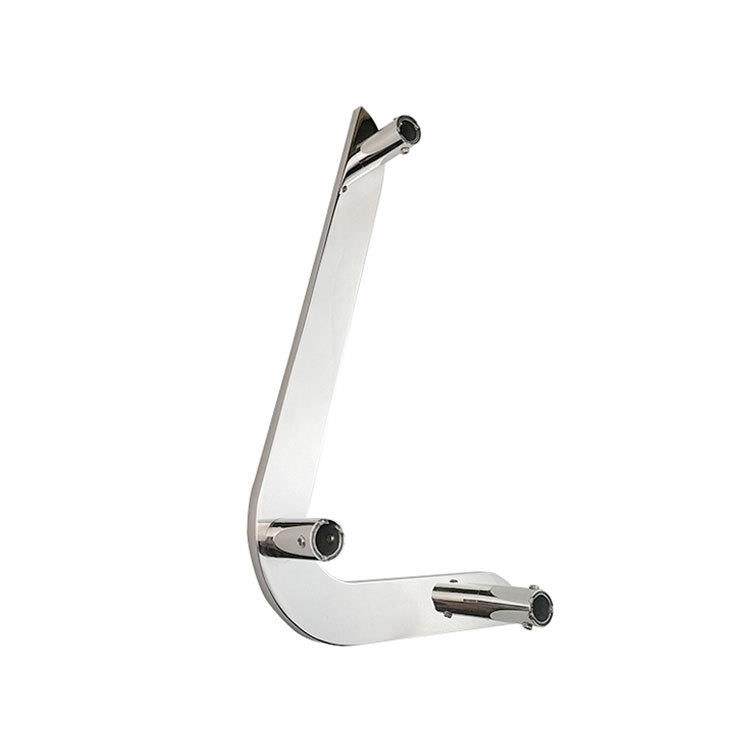 手丽枫连锁酒店淋浴房拉462A30不锈钢L形玻璃门拉浴室实心4推手拉