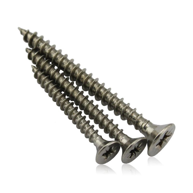 盒IMY装不维锈钢沉头双纤板螺钉户防外腐木自攻螺丝鱼式锚栓安装