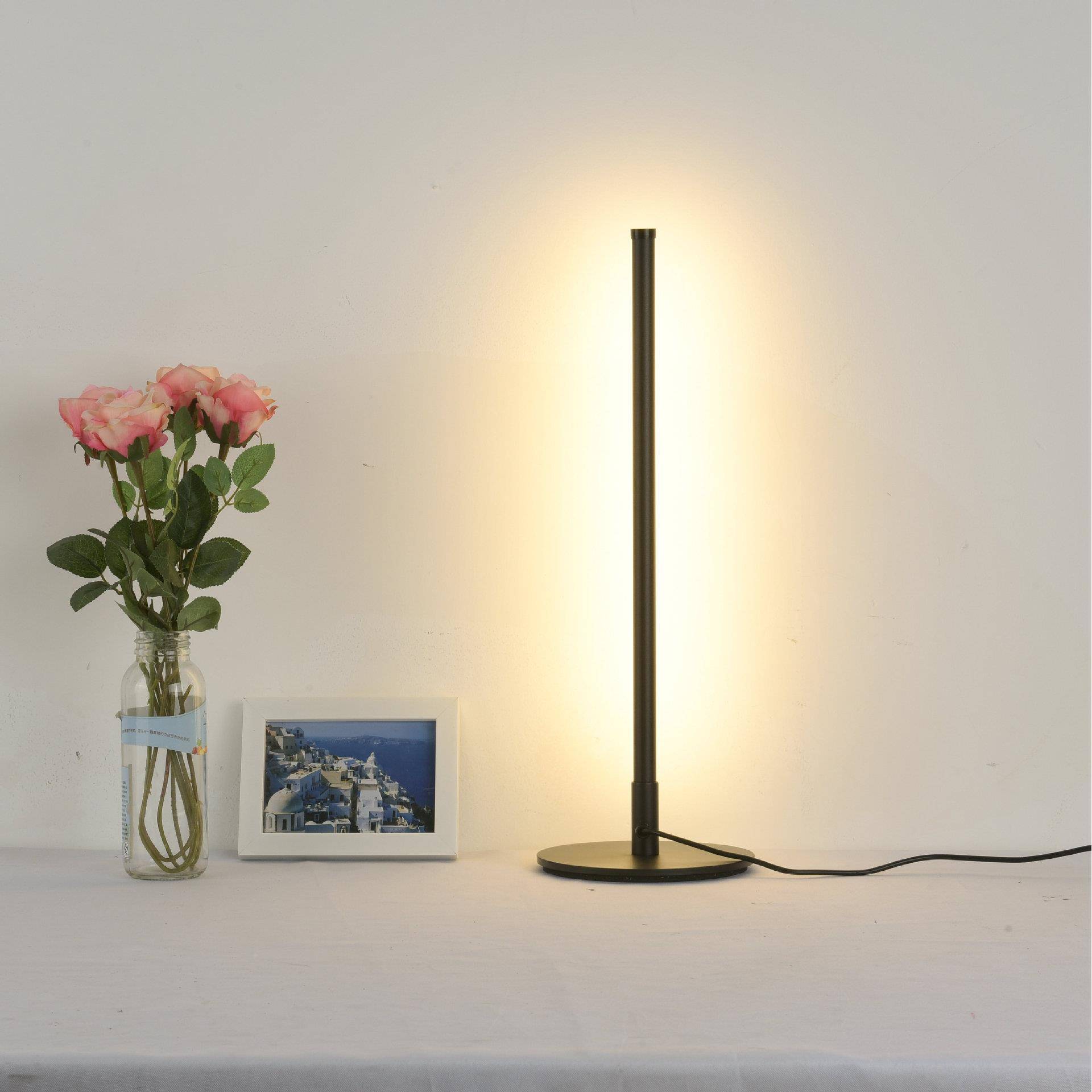 长氛围灯线le条壁灯简约现代卧室床IET头酒店d走廊过道客厅条玄关