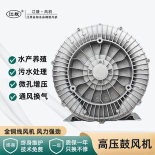 工业增氧鱼塘漩涡气泵沼气增压漩涡气泵低噪音高压鼓风机旋涡风机